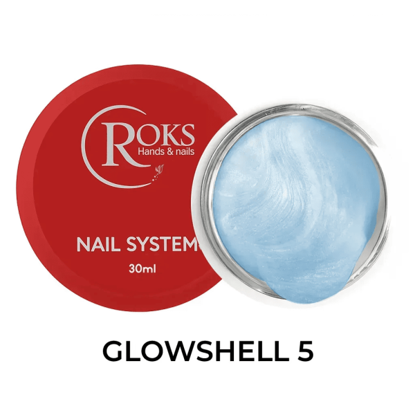 Перламутровий будівельний гель Roks Builder Gel Glowshell 05 30мл