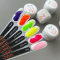 Гелева паста для обʼємних дизайнів Relief gel GA&MA Neon yellow 5г