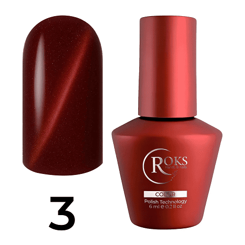 Гель-лак Roks Cat Eye Cassiopea 03, 6мл