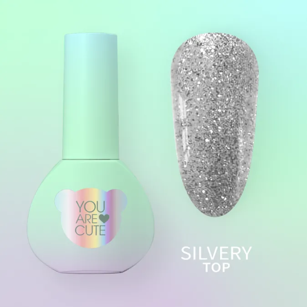 Топ світловідбиваючий You Are Cute Silvery  5мл