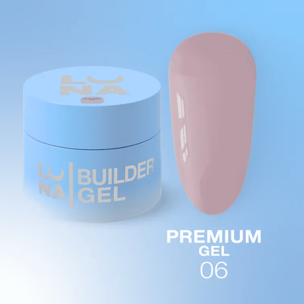 Гель для наращивания Luna Premium Gel 06