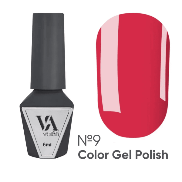 Гель лак Valeri 6 ml №09 коралово-рожевий