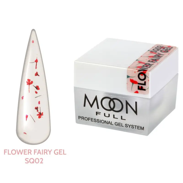 Гель з сухоцвітами Moon Full Flower Fairy Gel SQ02, 5 мл