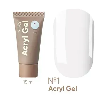 Акрил-гель Valeri Acryl Gel 15мл 01