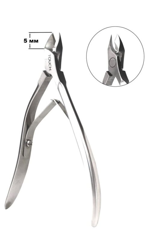 Професійні кусачки для кутикули TOUCH Cuticle Nippers, лезо 5 мм