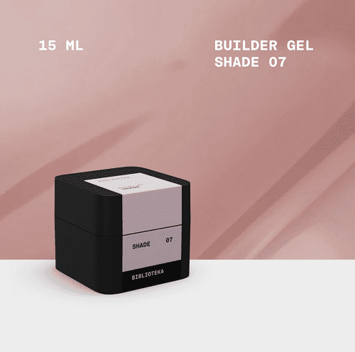 Гель Biblioteka Builder Gel 07 Shade холодний рожево-бежевий  15мл