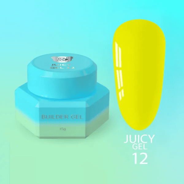 Гель для нарощування You Are Cute  Juicy Gel 12, 15мл