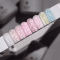 Моделирующий гель Saga Heart Gel 05 лилово-розовый с сердечками, 15мл