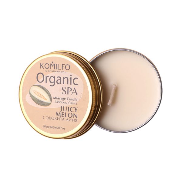Массажная свеча Komilfo Massage Candle  Juicy Melon, 30 g