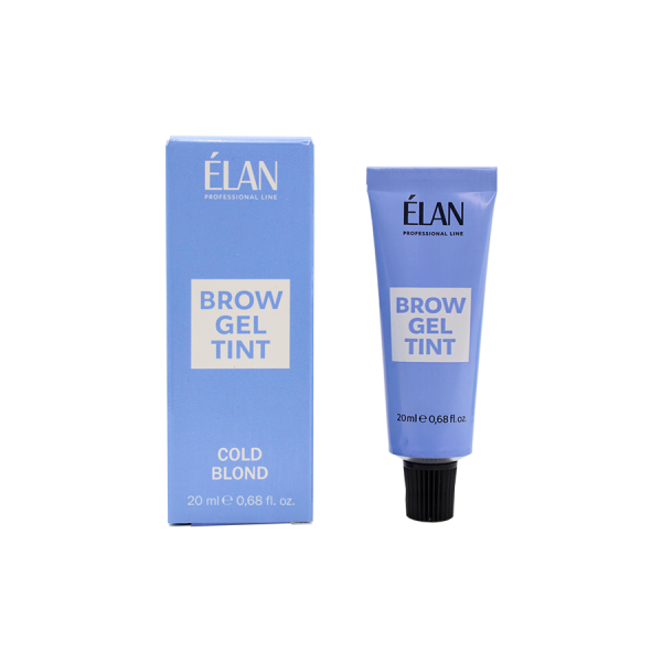 Гель-краска для бровей  Elan Cold Blond 20мл