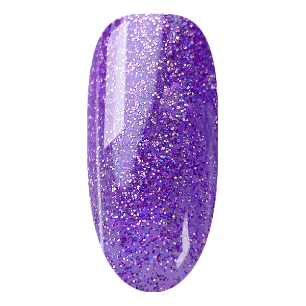 Гель-лак D.I.S Nails  Laser Red 7.5мл 06 світлий фіолетовий мікроблиск