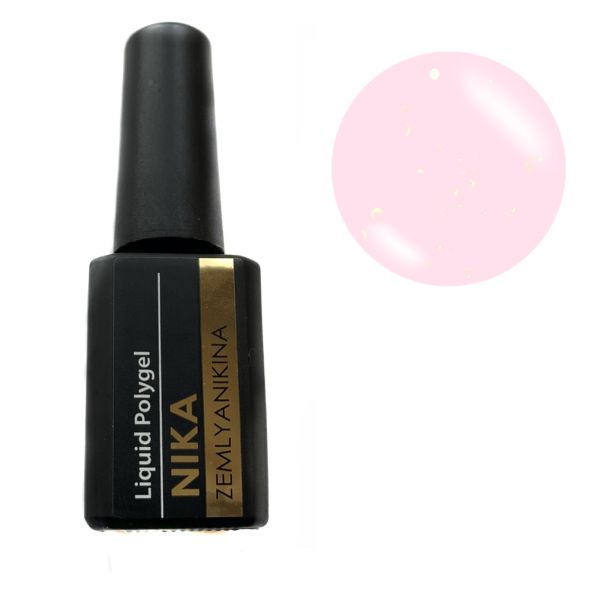 Рідкий акригель Nika Zemlyanikina Liquid Polygel Pink Opal 15мл
