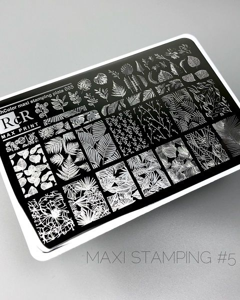 Пластина для стемпінга RichColor MAX PRINT 05