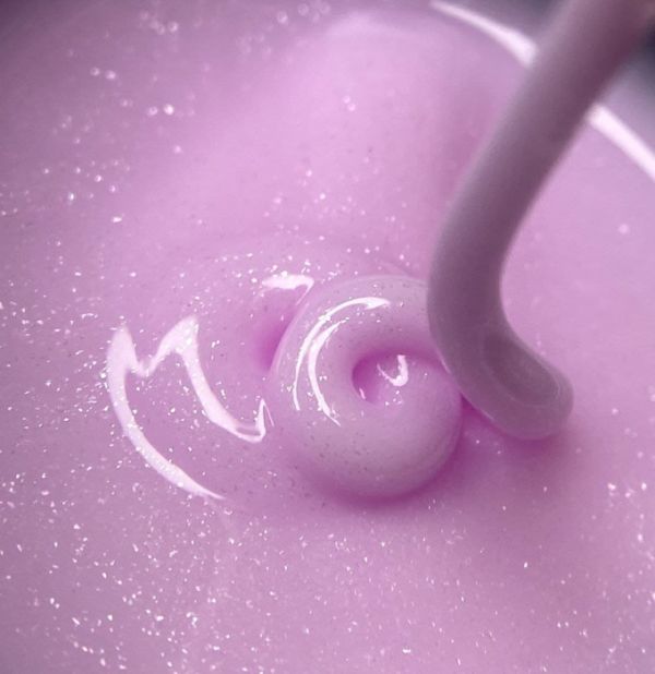 Гель DARK Medium Gel №35 15мл рожевий з шиммером