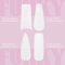 Гелевые типсы Adore Funky gel tips mix