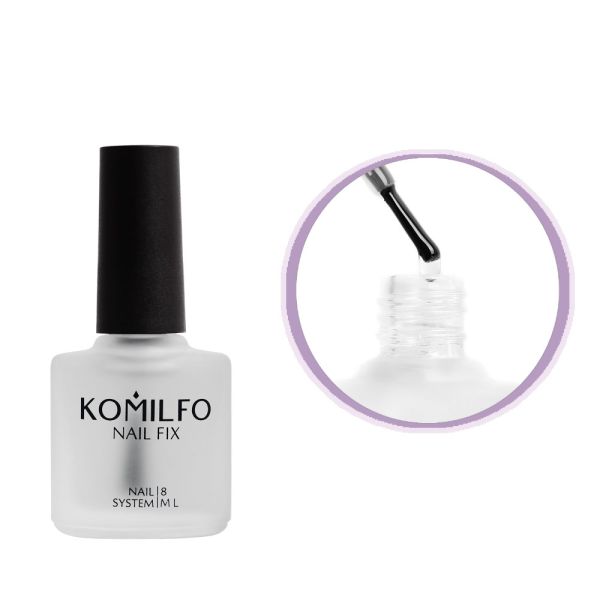 База для лаку з вирівнюючим ефектом Komilfo Nail Fix Evenness  8мл
