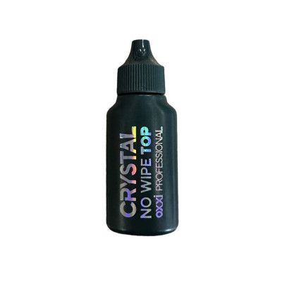 Топ для гель-лаку без липкого шару Oxxi Professional Top CRYSTAL no-wipe with UV, 30мл