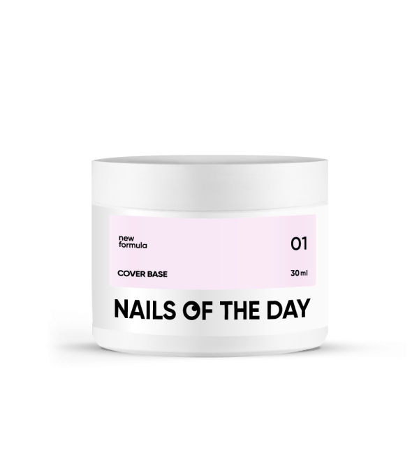 База Nailsoftheday Cover base nude 01 30мл