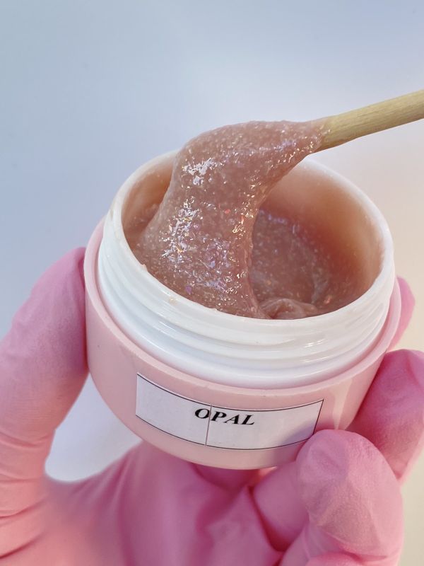 Гель для нарощування з поталлю Opal
