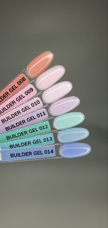 Гель кольоровий волошковий Kira Nails Builder Gel 014, 15г