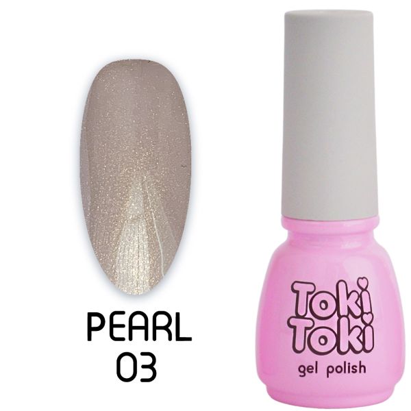 Гель-лак Toki Toki Pearl № 003, 5 мл