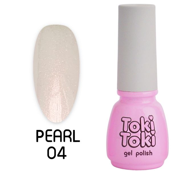 Гель-лак Toki Toki Pearl № 004, 5 мл