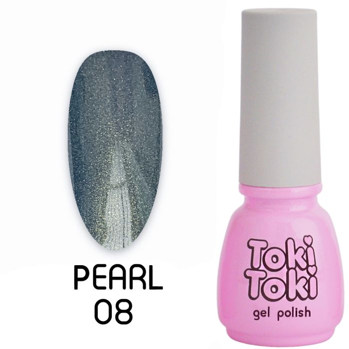 Гель-лак Toki Toki Pearl № 008, 5 мл