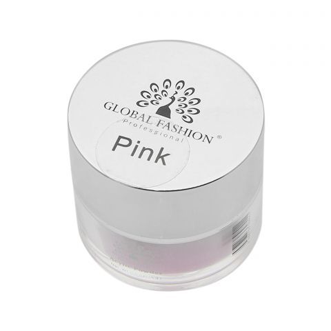 Пудра акрилова рожева Global 50 г Pink
