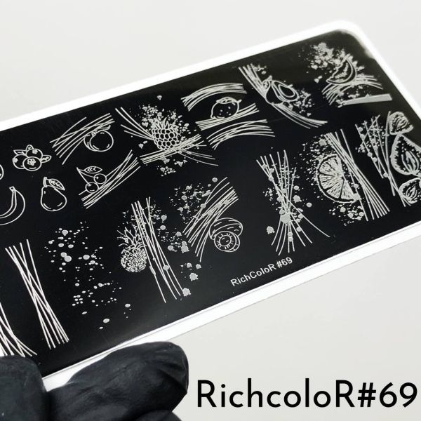 Пластина для стемпінга RichColor 69