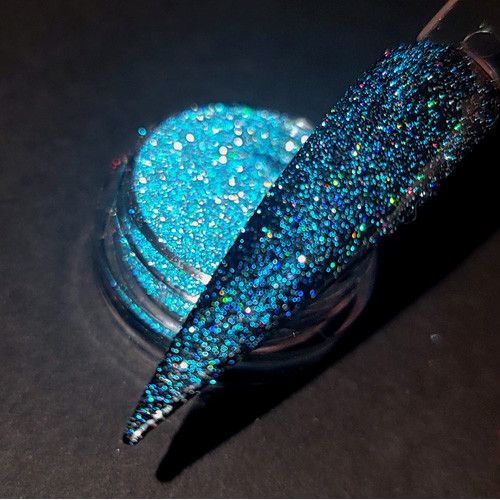 Світловідбиваючий блиск Nailapex 10 бірюза