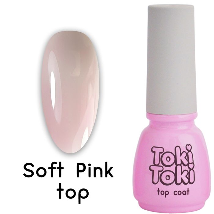 Топ без липкого шару Toki-Toki Soft Pink Top 5мл