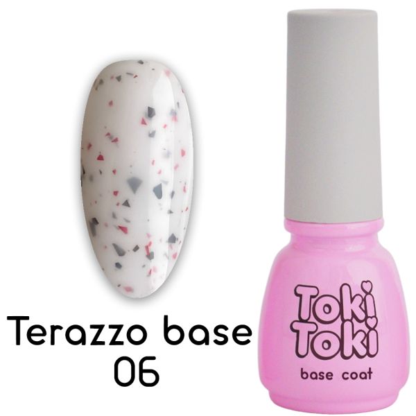 База для гель-лака Toki-Toki Terazzo №006 5 мл