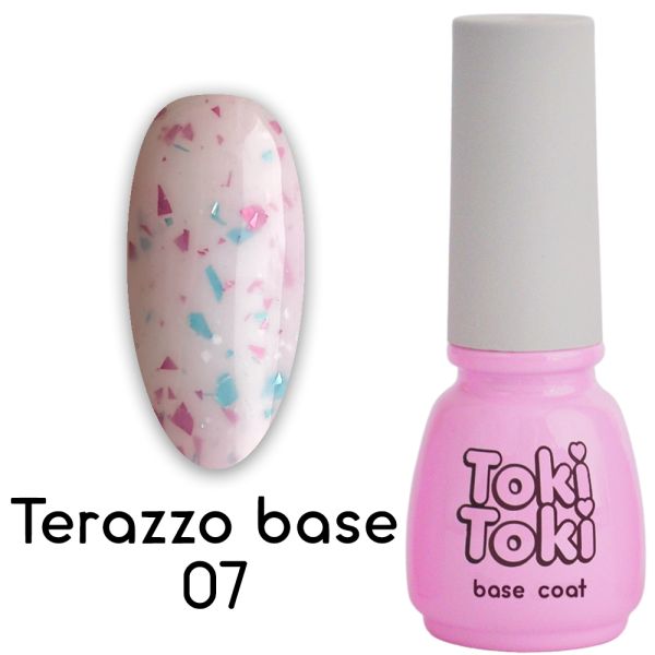 База для гель-лака Toki-Toki Terazzo №007 5 мл