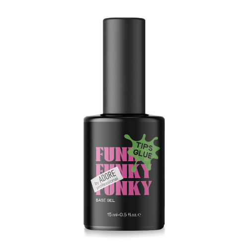 Гель-клей для гелевых типс Adore Funky tips glue 15мл
