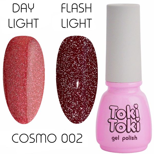 Гель-лак світловідбивний Toki Toki Cosmo №2, 5 мл