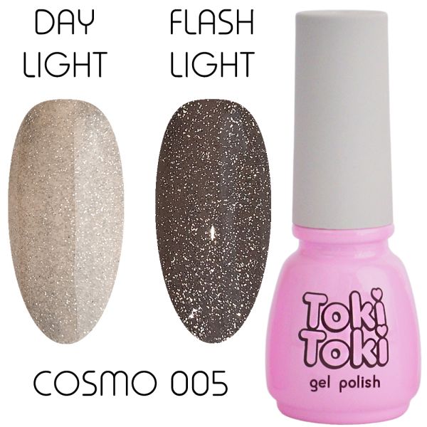 Гель-лак світловідбивний Toki Toki Cosmo №05, 5 мл