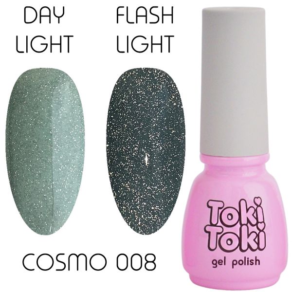 Гель-лак світловідбивний Toki Toki Cosmo №8, 5 мл
