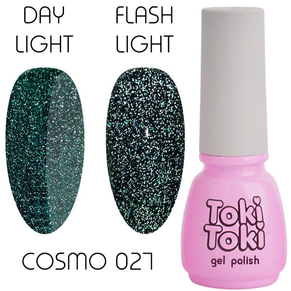 Гель-лак світловідбивний Toki Toki Cosmo №27, 5 мл