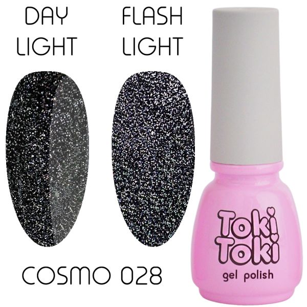 Гель-лак світловідбивний Toki Toki Cosmo №28, 5 мл