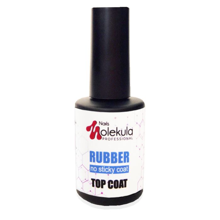 Топ каучуковий без липкого шару Molekula Top Rubber No sticky 12мл