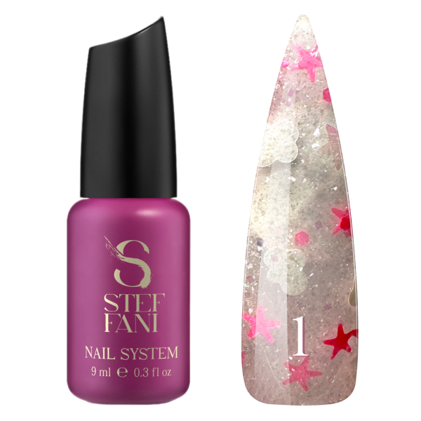Топ Steffani Top Star 01із фольгованим декором 9мл