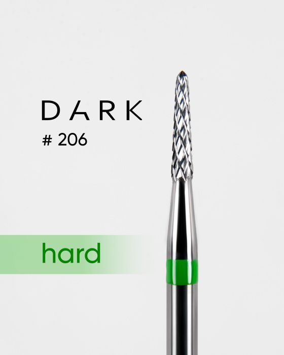 Фреза ТВС Dark №206 зелена