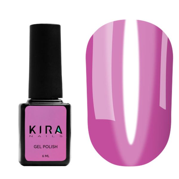 Гель-лак Kira Nails Vitrage V13 (рожева фуксія вітражний) 6 мл