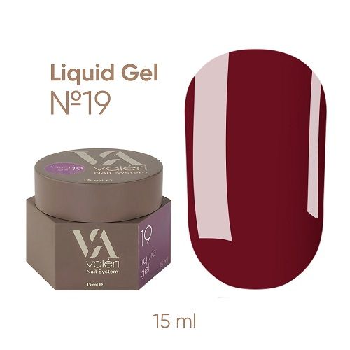 Рідкий акригель Valeri Liquid Gel 19 15мл 