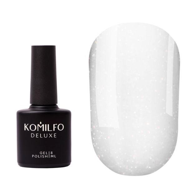 Топ Komilfo Milky Diamond молочний з шиммером 8мл